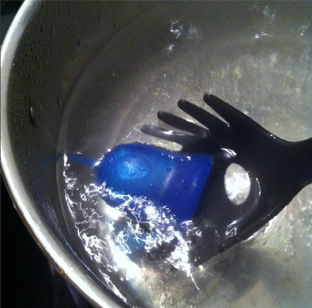 スクーンカップの洗い方：煮沸消毒の仕方について